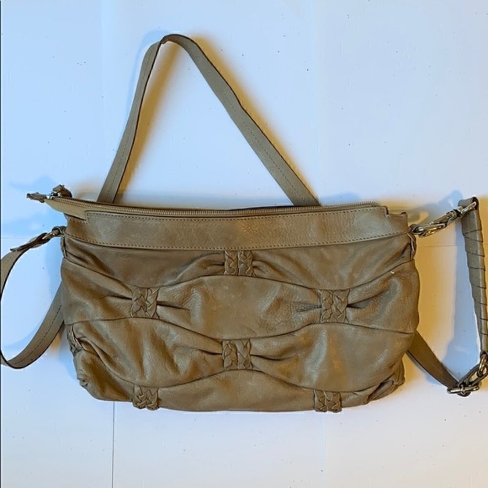 NWOT. Capoverso Leather Cross Body Bag 13.5”x8”x1”. - Picture 5 of 8